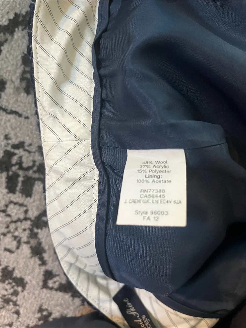 Jcrew tweed pencil skirt